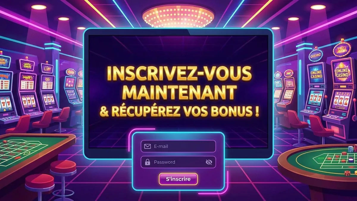 Inscription avec bonus